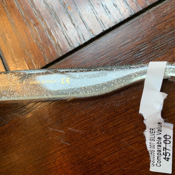 ⛔️SOLD⛔️Authentic Gucci 54 Glitter Round Acetate - Picture 7 of 8